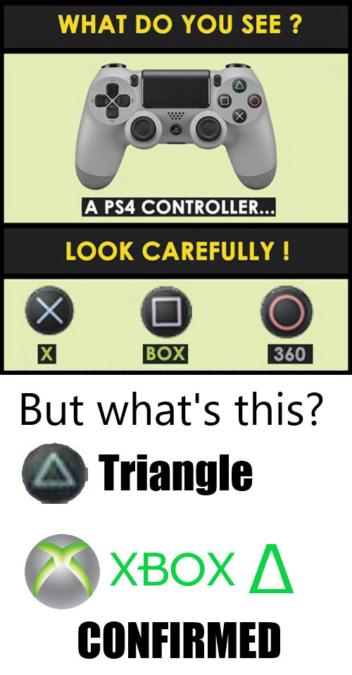 XBOX TRIANGLE CONFIRMED!!! by Awesomeman235ify on DeviantArt