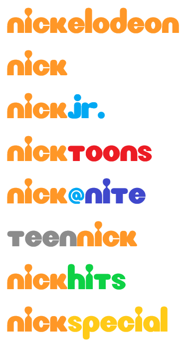Nick Log Nickelodeon Logos by Awesomeman235ify on DeviantArt