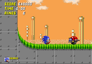 Sonic in Green Hill Zone [Sprite Animation/2K Special] 