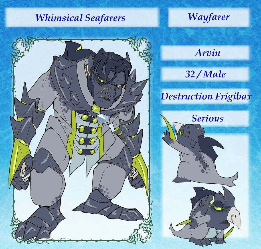 Embea PMD BtS: Arvin by embea on DeviantArt