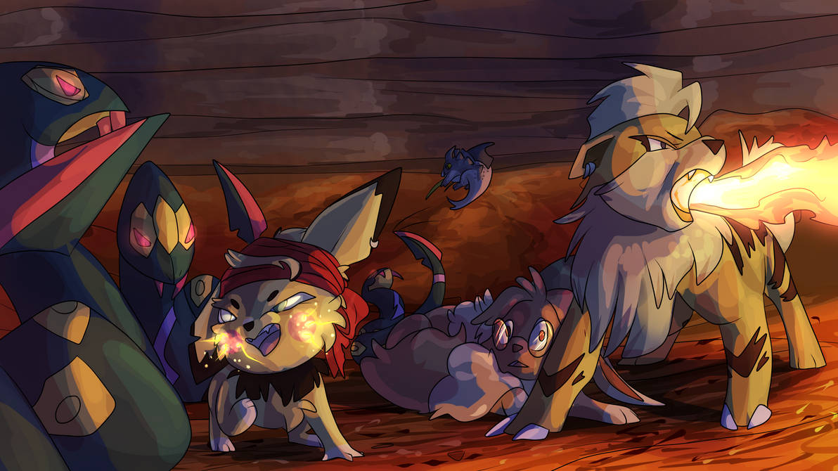 Embea Swarmed by Seviper by embea on DeviantArt