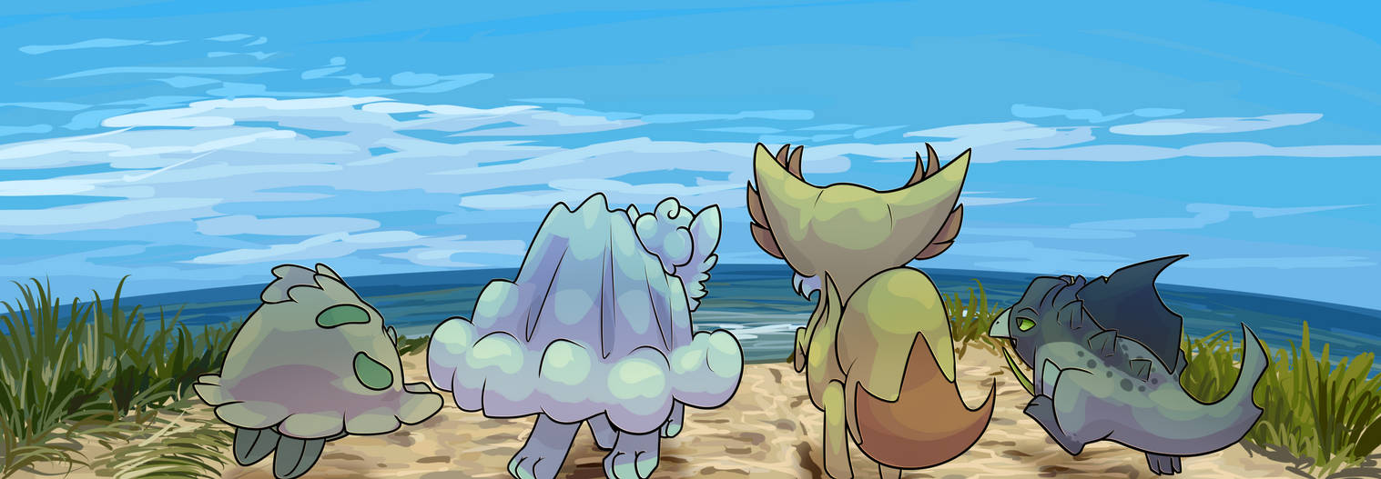 Embea Going to the Beach by embea on DeviantArt