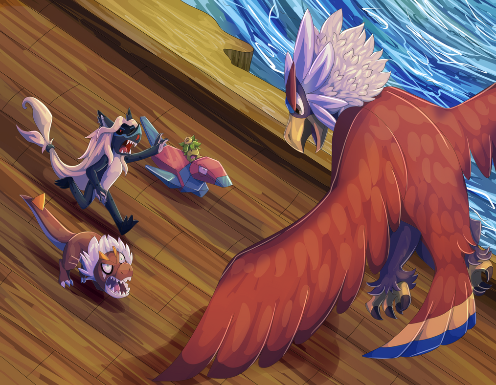 Embea Catch That Braviary by embea on DeviantArt