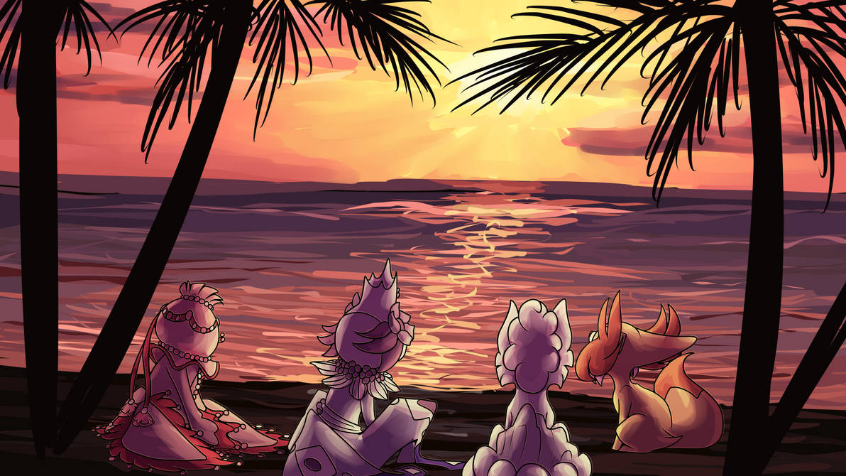 Embea Coconutty Triptrop Peak Sunset by embea on DeviantArt