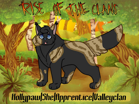 Hollypaw| Rise of the clans