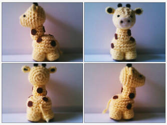 Custom Order Amigurumi Giraffe