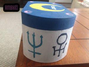 Hand Painted Sailor Moon Box: Side #4