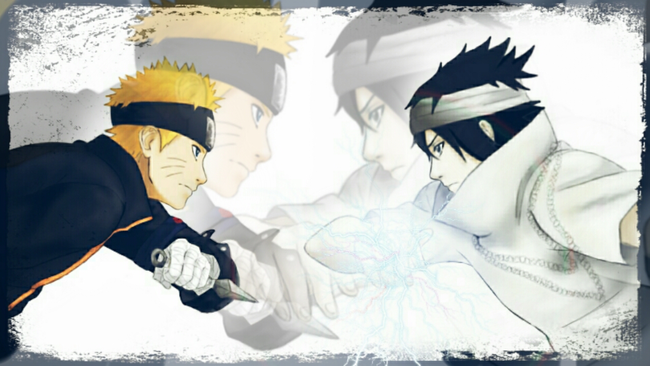 Naruto the last. Sasuke vs Naruto