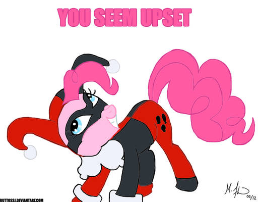 Pinkie Pie as Harley Quin