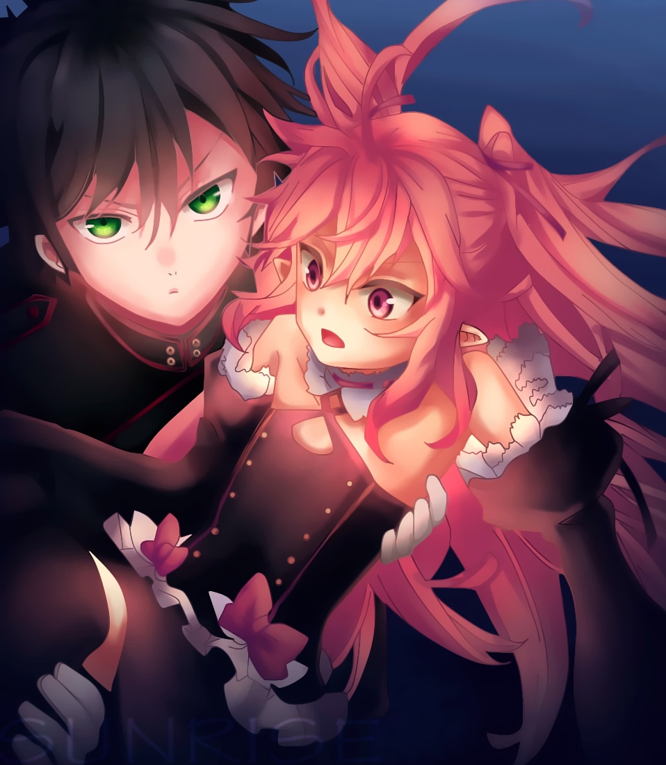Krul Tepes Yuichiro Hyakuya Owari no Seraph Manga by Switanok on DeviantArt