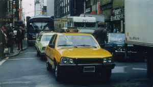 Peugeot 505 new york taxi