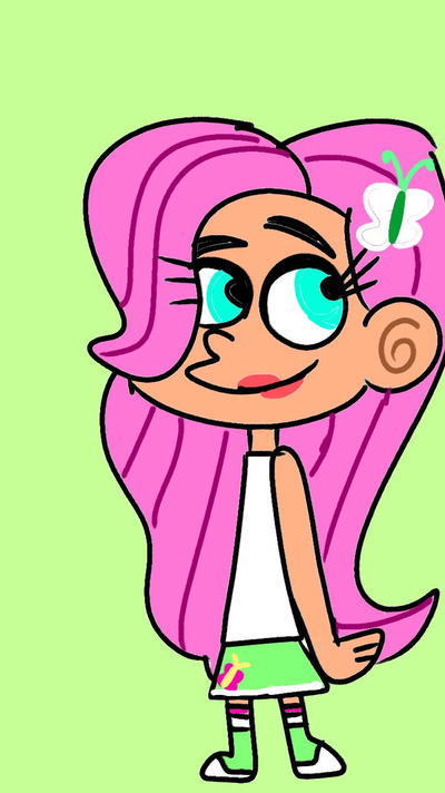 FOP style: Fluttershy by emilyjulien34 on DeviantArt