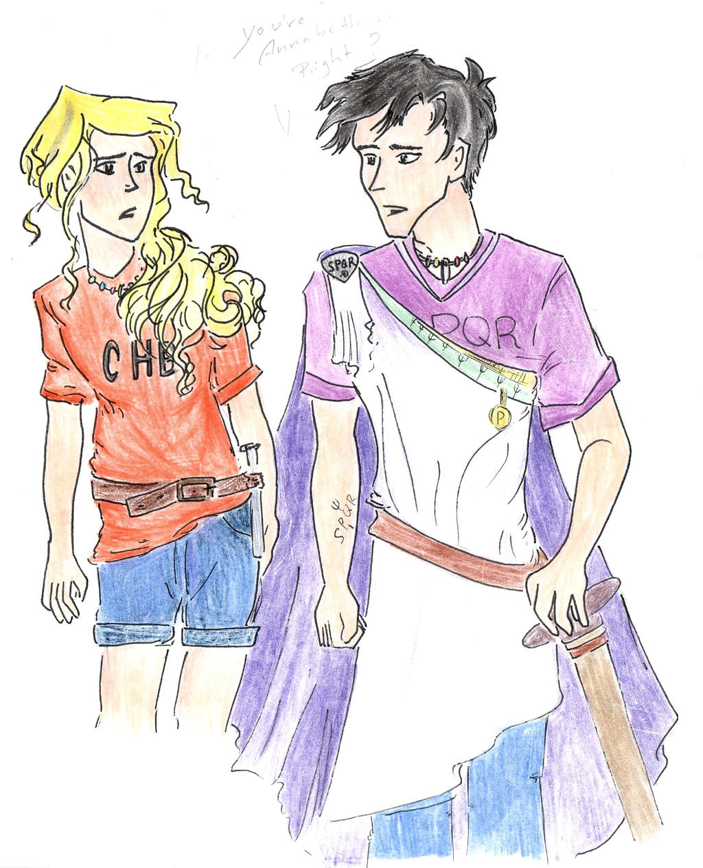 When Percy meets Annabeth...