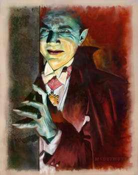 Bela Lugosi as 'Dracula' by Mcdermott