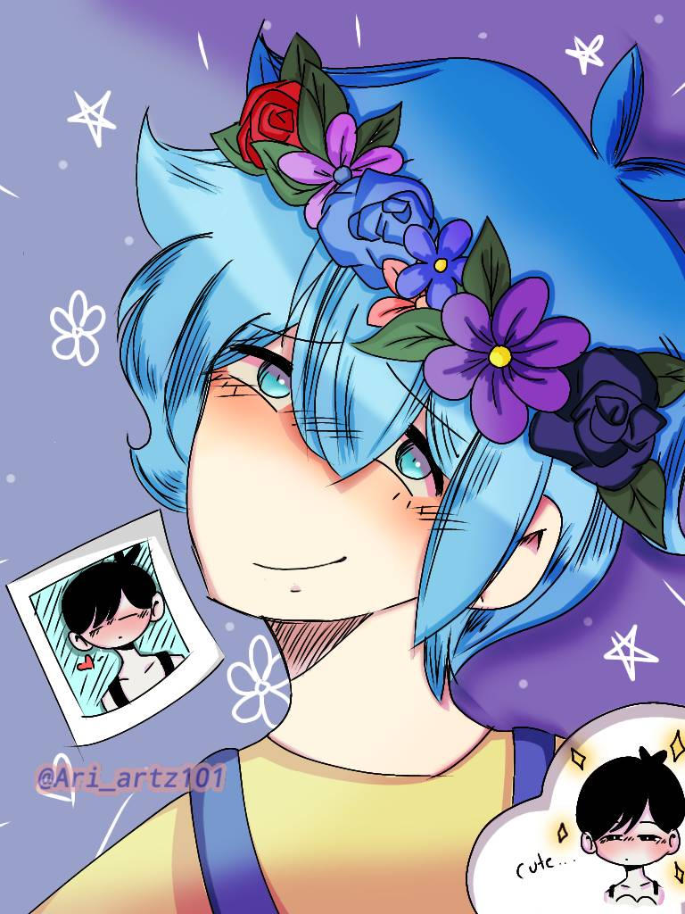 BASIL FANART //From Omori// by Ariartz101 on DeviantArt