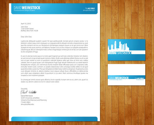 Business Card and Letterhead