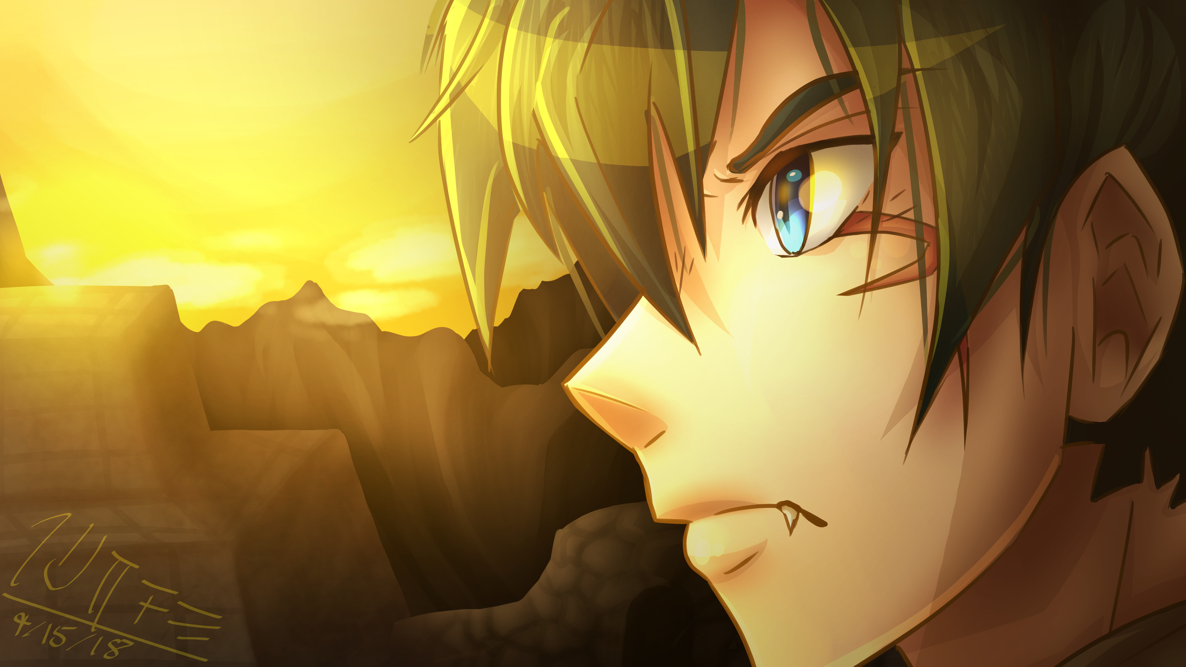 Season 3 Kyoya- screencap redraw by appletart370 on DeviantArt