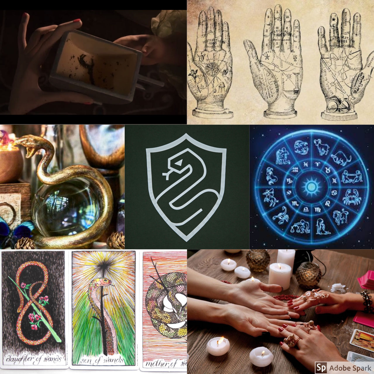 Slytherin Divination Aesthetic by PyroGothNerd on DeviantArt