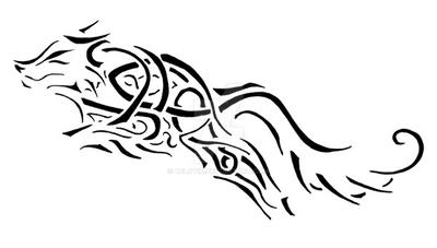 Celtic Wolf Tattoo