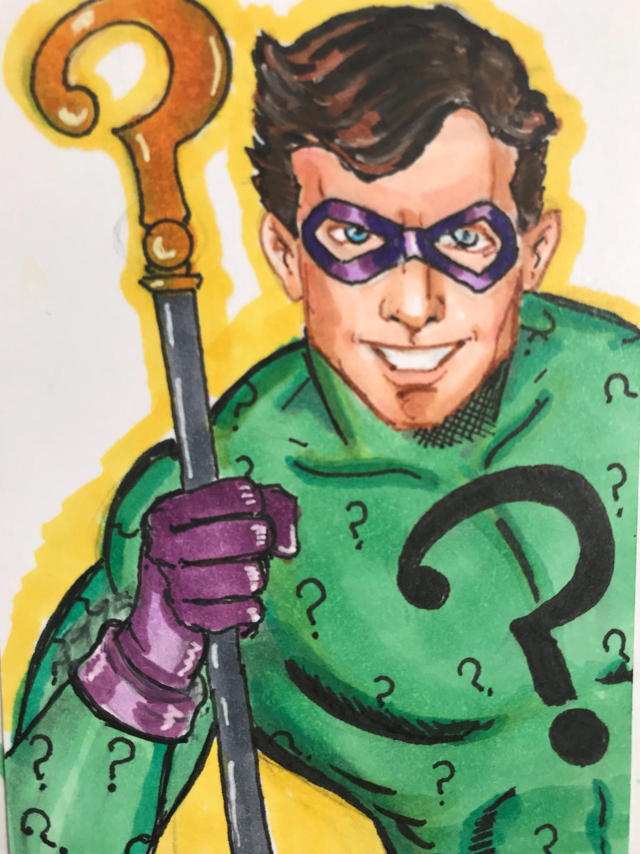 The Riddler by Mpc1138 on DeviantArt