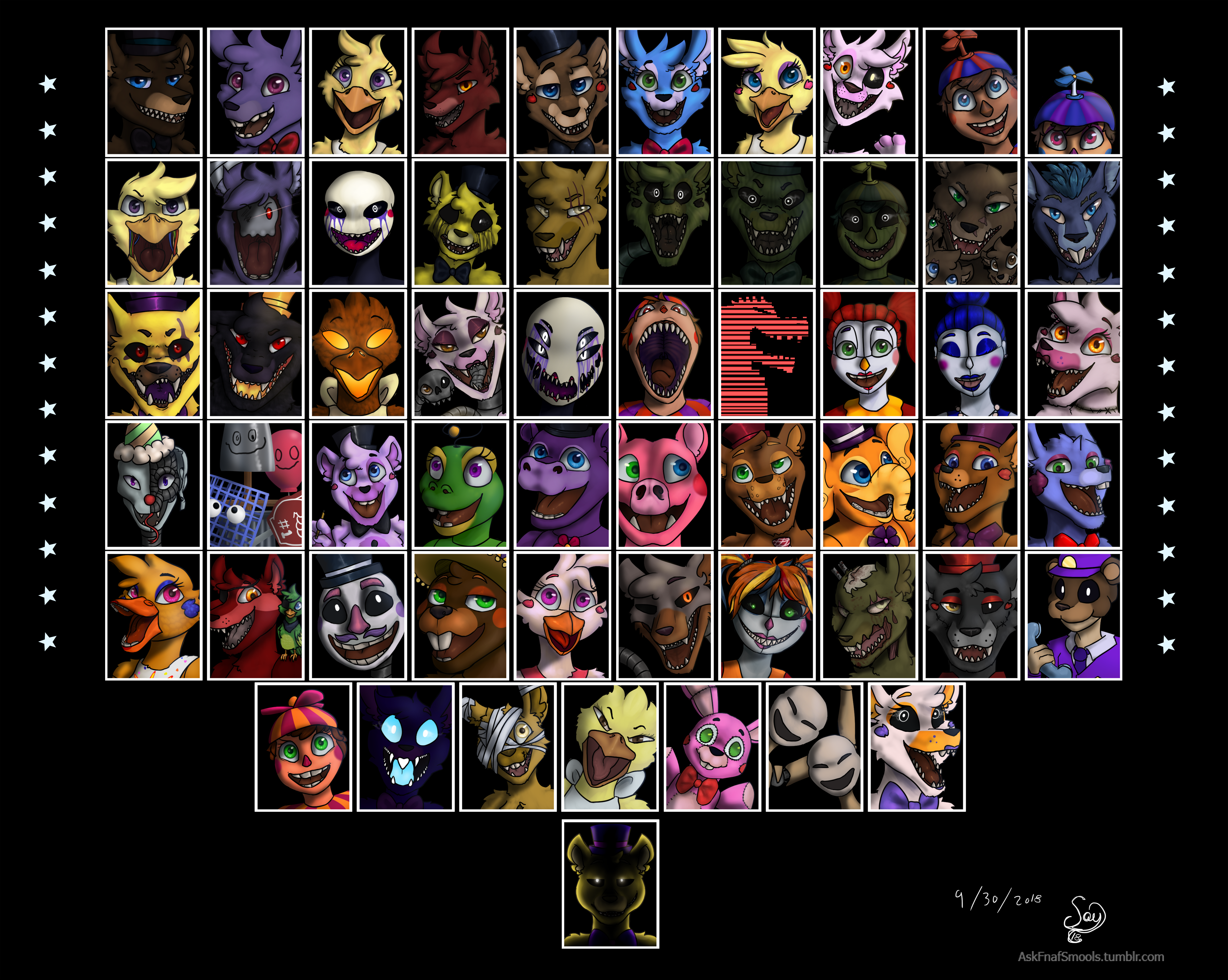 Fnaf Ucn Roster