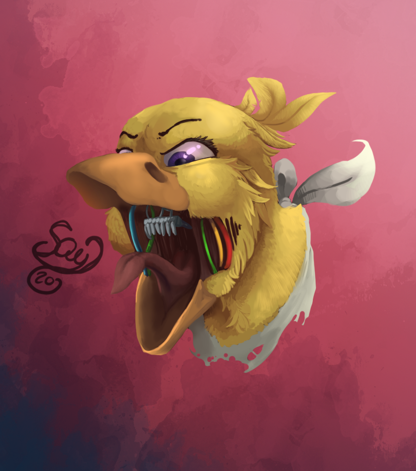 Withered Chica Fanart