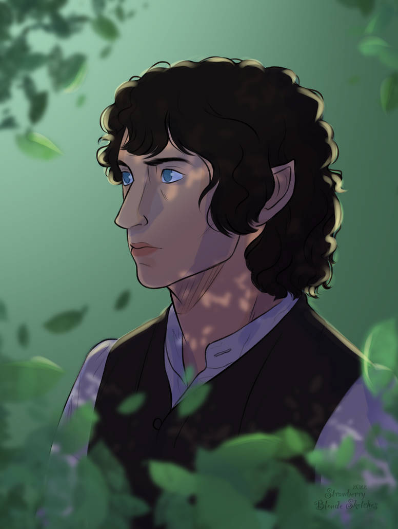 Frodo Baggins Deviantart Frodo Baggins by StrawberryBlonde18 on DeviantArt