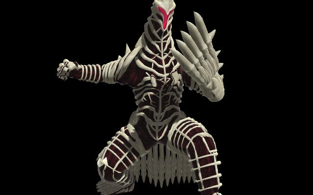 Angross MMD Ultraman Mebius Kaiju Alien Deathre by MT by spacepatrolgaia on ...
