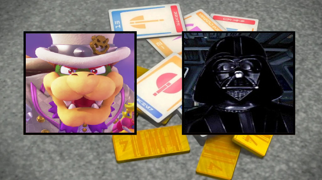 Bowser and Darth Vader Play Sabacc