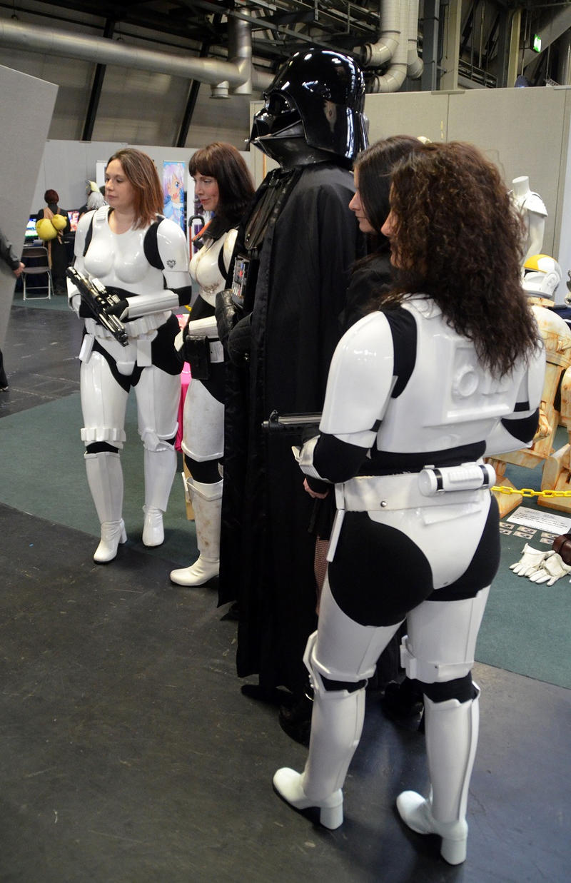 Darth Vader and Femtroopers at Memorabilia 2012