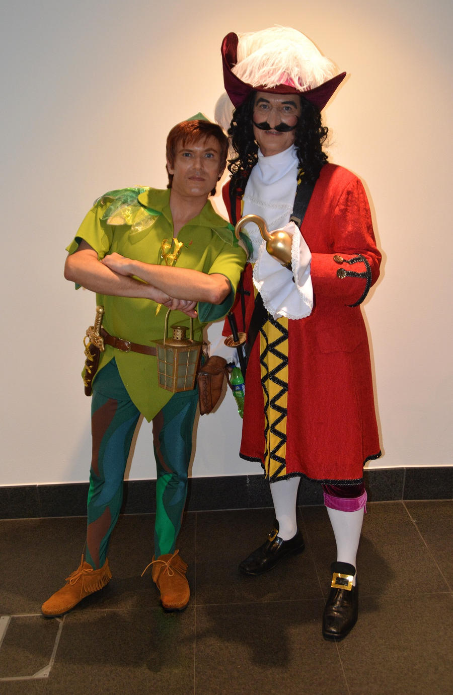 Peter Pan and Captain Hook Cosplay by masimage on DeviantArt