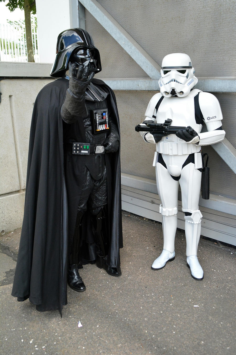 Darth Vader and Stormtrooper at the NSC 2015