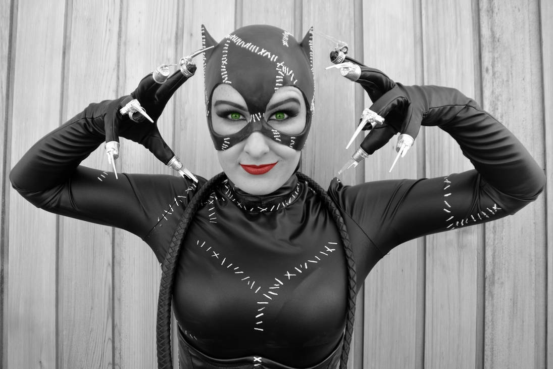 Catwoman Cosplay at Stoke-Con-Trent (edit)