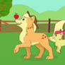 Applejack and Applebloom