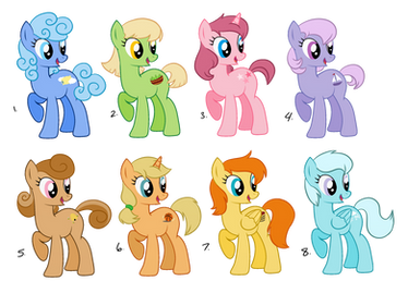 Adoptable Ponies Galore - free (closed)