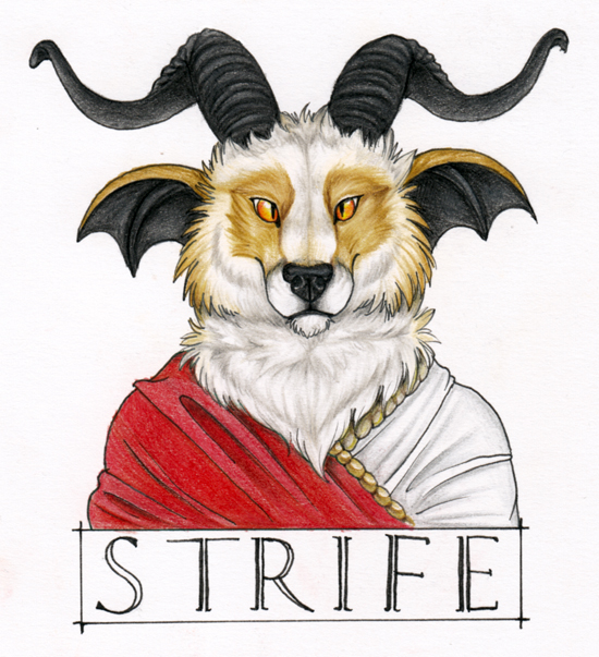 Animalia Romana Badge-Strife