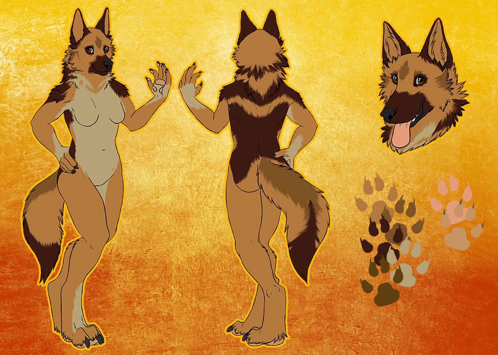 Charactersheet - German Shepherd