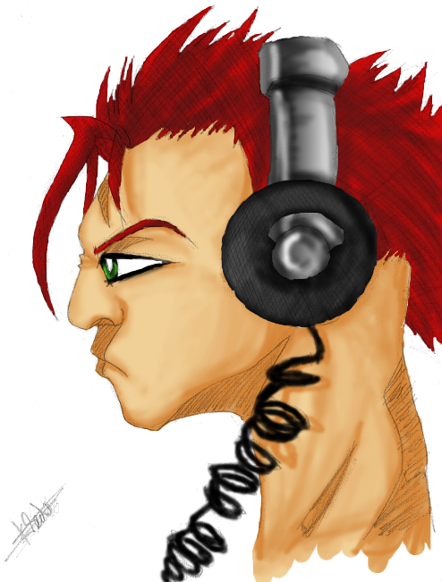Headphone Guy by Iyceh on DeviantArt