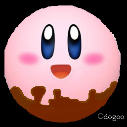 Chocolate Kirby by Odogoo on DeviantArt