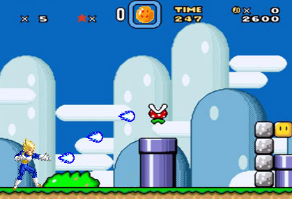 Vegeta in Marioland