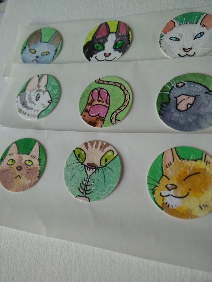 CAT STICKAS!