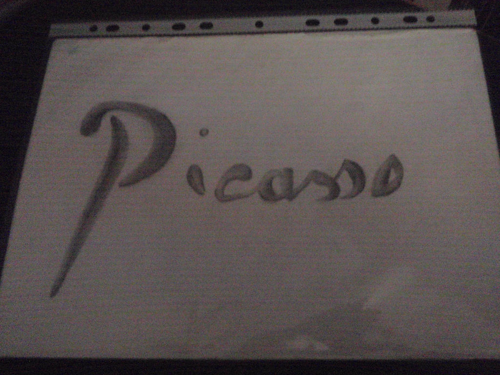 Picasso - Signature by StachePoetX on DeviantArt
