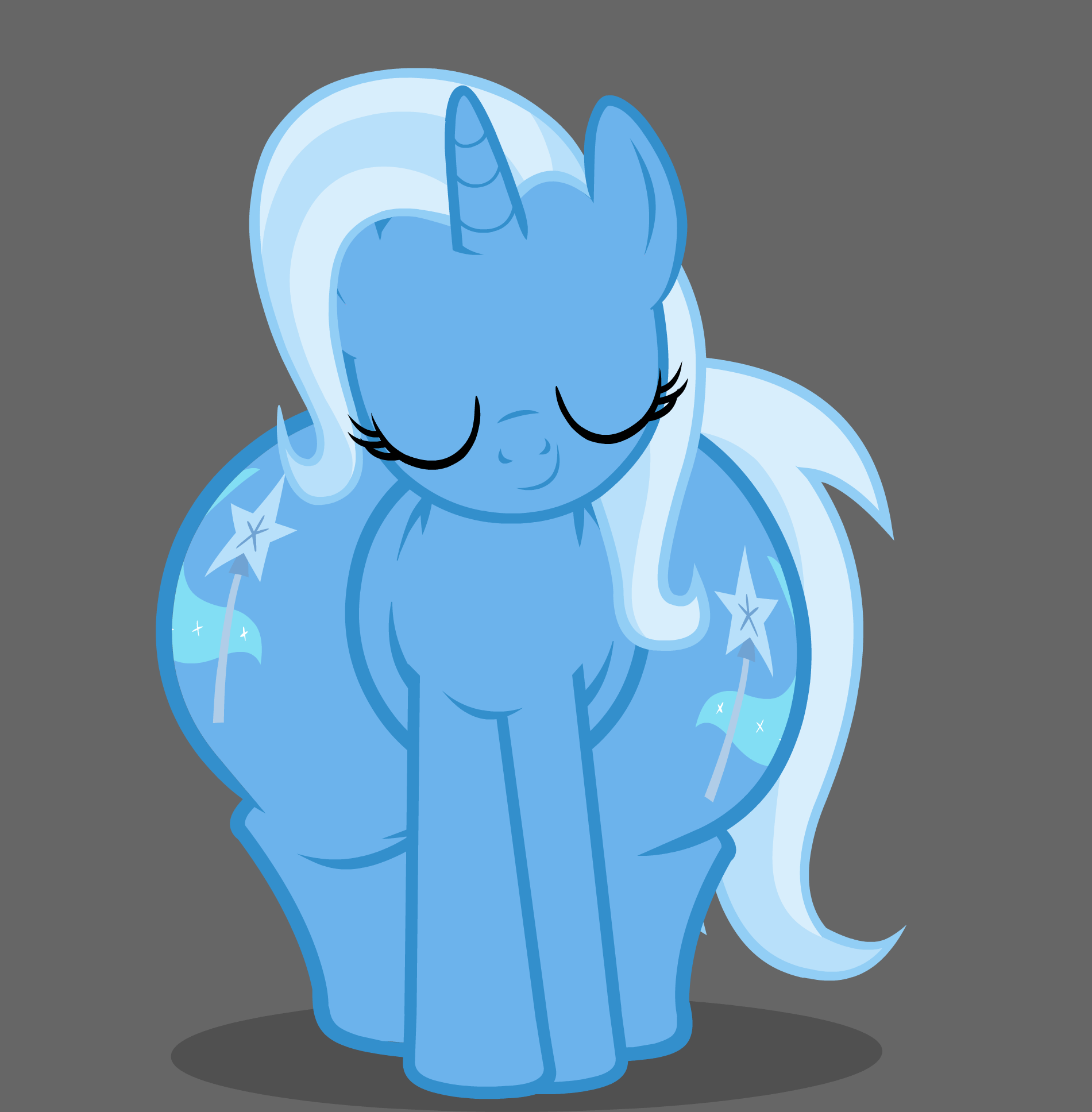 MLP Trixie Butt Shaking by 298kenrick on DeviantArt