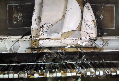 old piano