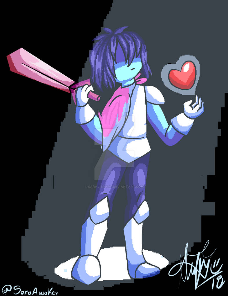 FanArt Deltarune Kris By Saralibrary On DeviantArt fanart-deltarune-kris-by-saralibrary-on-deviantart