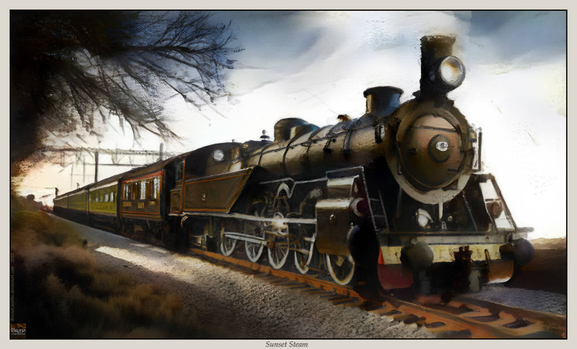 Sunset Steam by BrunoCastilho on DeviantArt Sunset Steam by BrunoCastilho on DeviantArt