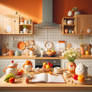 Orange Kitchen Delights: Creative Ideas for a Play