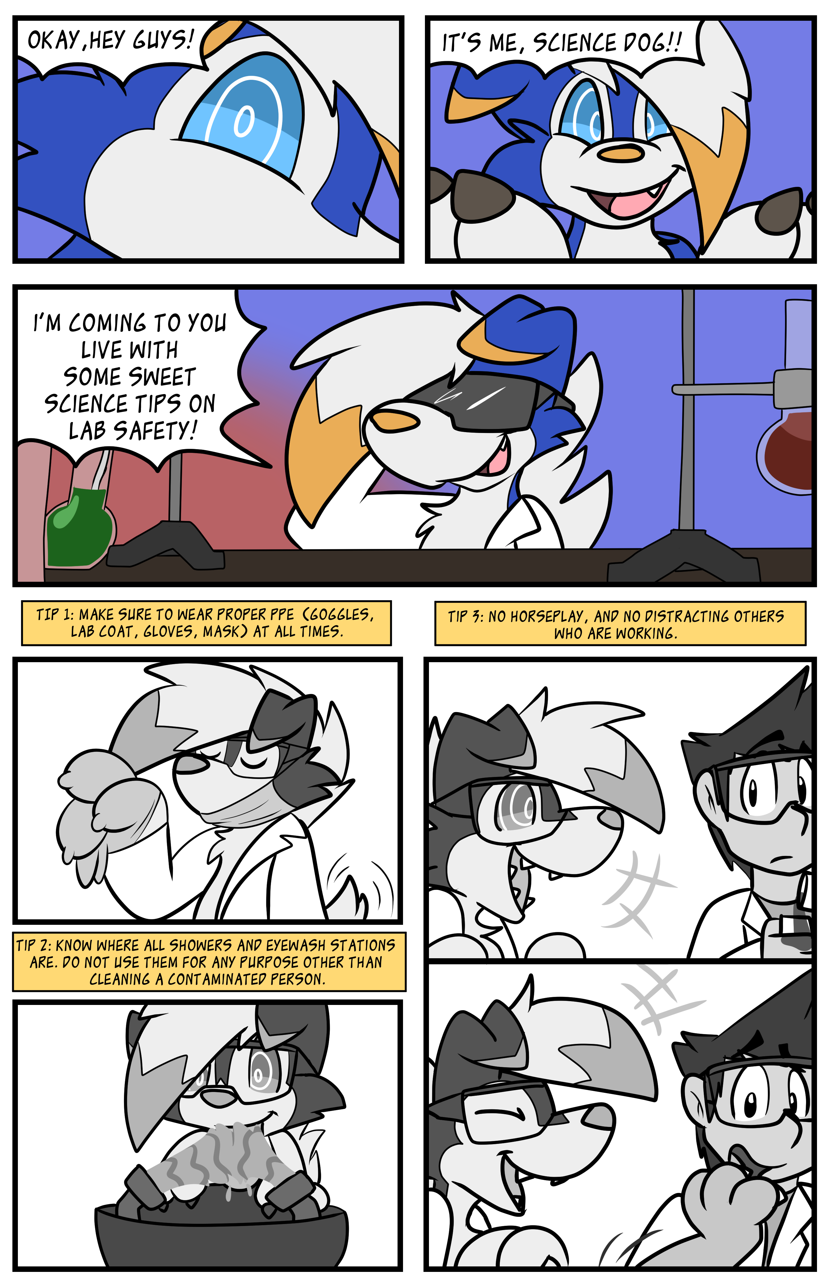 Lab Safety 1 2 By Joltink On Deviantart