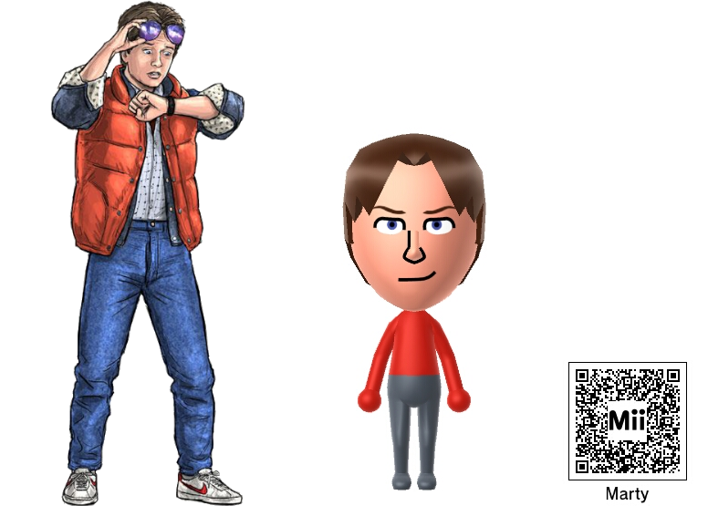 Nintendo Mii - Marty McFly by SuperCaptainN on DeviantArt Nintendo Mii - Marty McFly by SuperCaptainN on DeviantArt