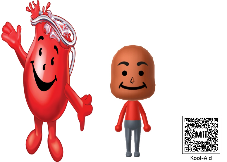 Nintendo Mii - Kool-Aid Man by SuperCaptainN on DeviantArt Nintendo Mii - Kool-Aid Man by SuperCaptainN on DeviantArt